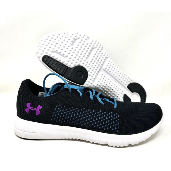 Under Armour UA W Rapid LE Womens Black Running Shoes Size 9.5 - Picture 1 of 5